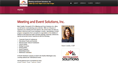 Desktop Screenshot of meetingeventsolutions.com